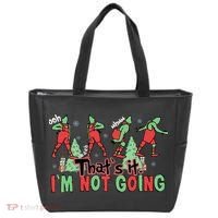 Funny Xmas Thats It Im Not Going Christmas Santa Tote Bag thumb 0