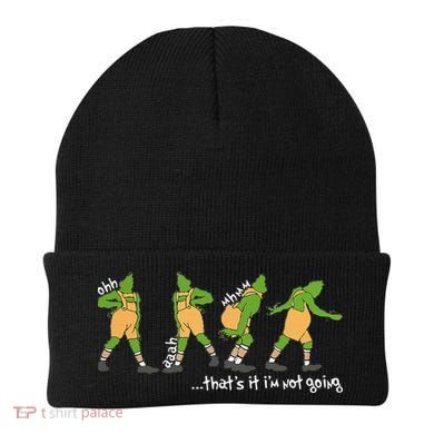 Funny Xmas Thats It Im Not Going Christmas Beanie