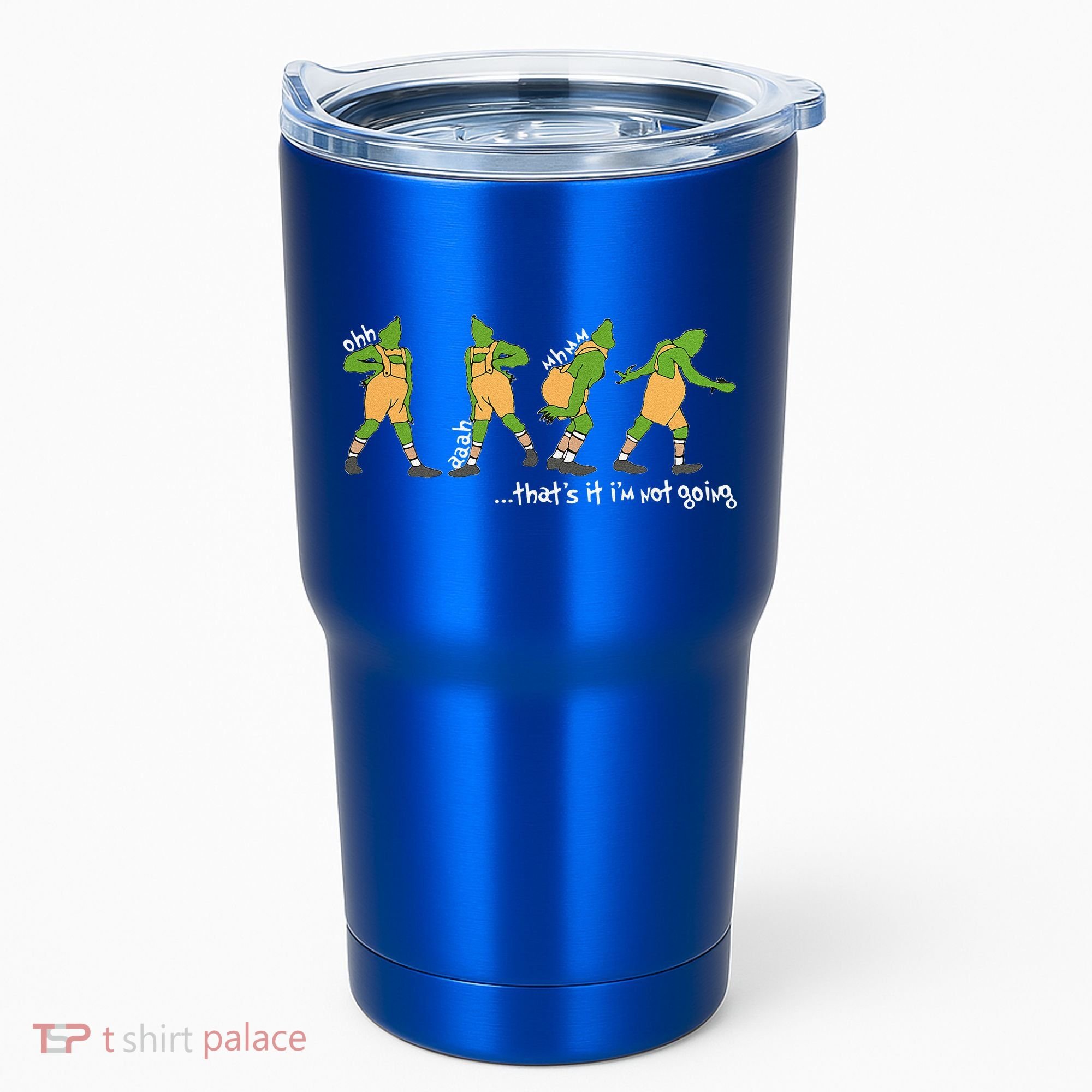 Funny Xmas Thats It Im Not Going Christmas Tumbler