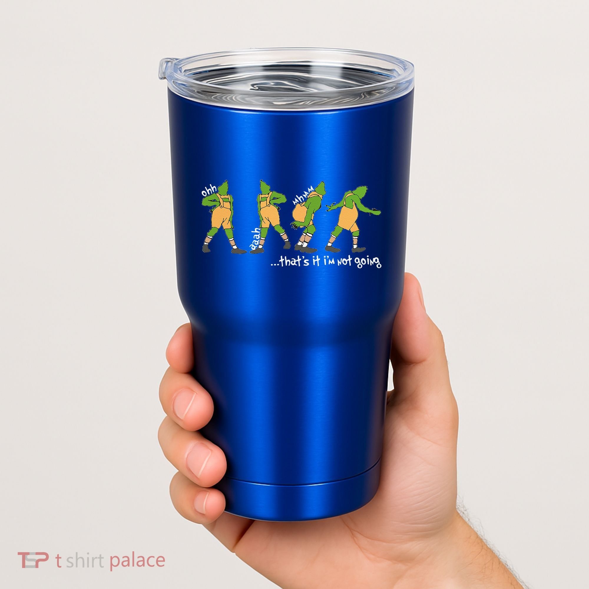 Funny Xmas Thats It Im Not Going Christmas Tumbler