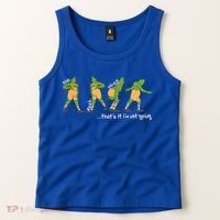 Funny Xmas Thats It Im Not Going Christmas Tank Top thumb 2