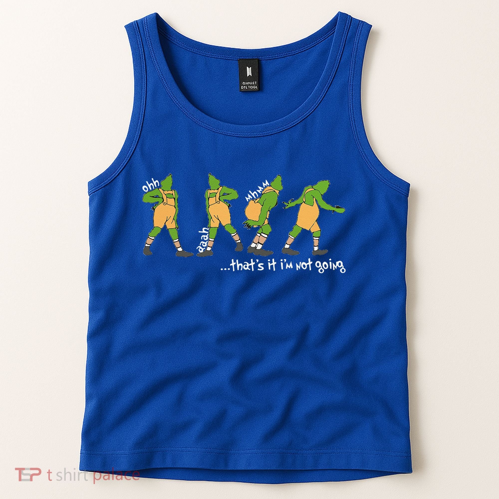Funny Xmas Thats It Im Not Going Christmas Tank Top