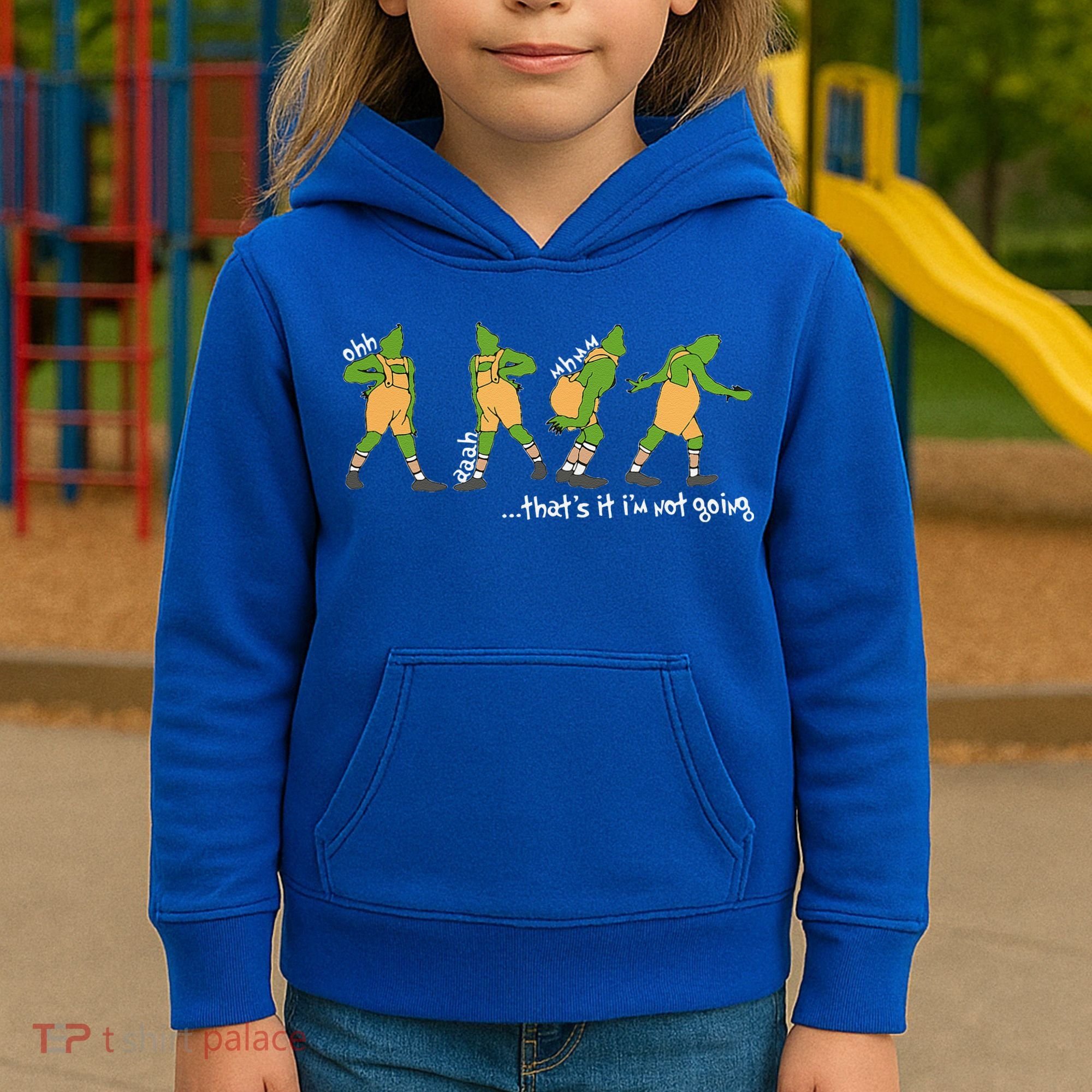 Funny Xmas Thats It Im Not Going Christmas Kids Hoodie