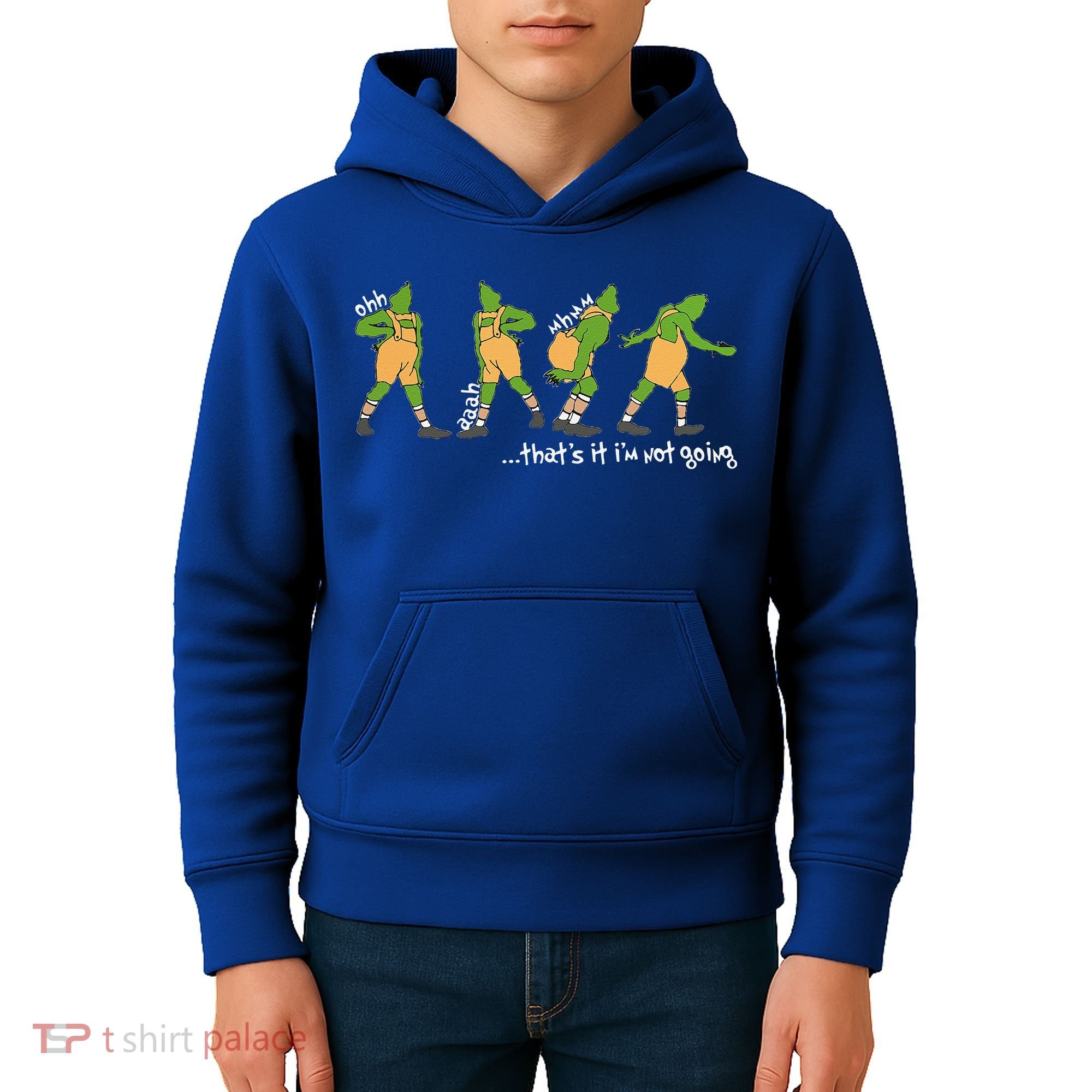 Funny Xmas Thats It Im Not Going Christmas Kids Hoodie