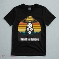 Funny XRP UFO Encounter Retro Sunset Ripple Cryptocurrency Funny Ripple XRP T-Shirt thumb 5