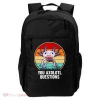 Funny You Axolotl Questions Backpack thumb 0
