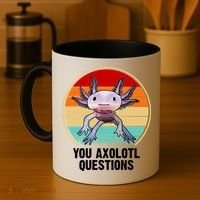 Funny You Axolotl Questions Coffee Mug thumb 4