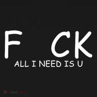Fuck You All I Need Is U Coaster thumb 2