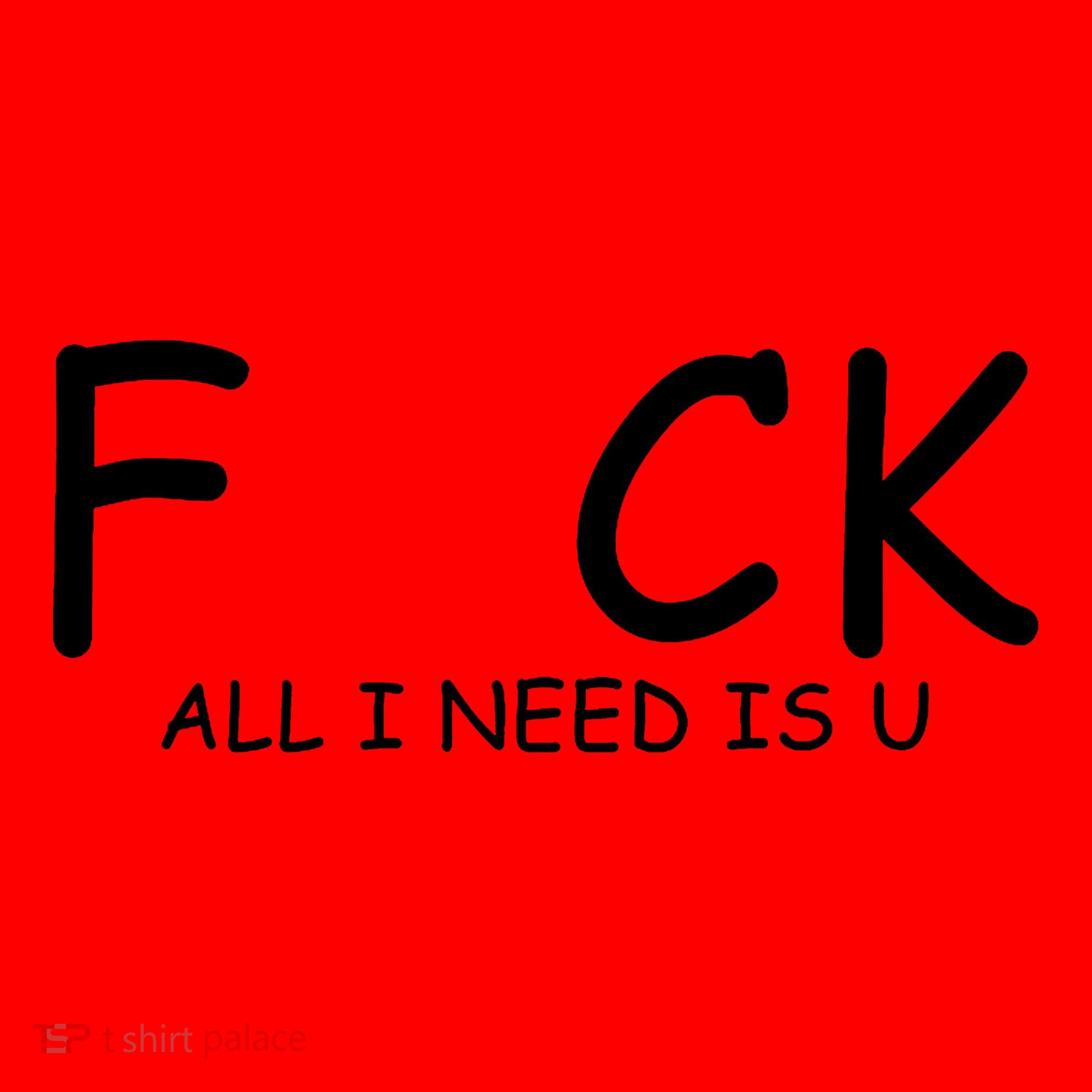 Fuck You All I Need Is U Santa Hat