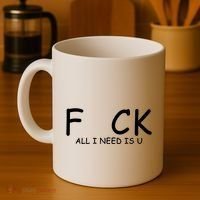 Fuck You All I Need Is U Coffee Mug thumb 4