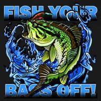 Fish Your Bass Off Funny Fishing Backpack thumb 2