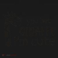 Funny You Bet Giraffe IM Cute Giraffe Lover And Girl Baby Bodysuit thumb 2