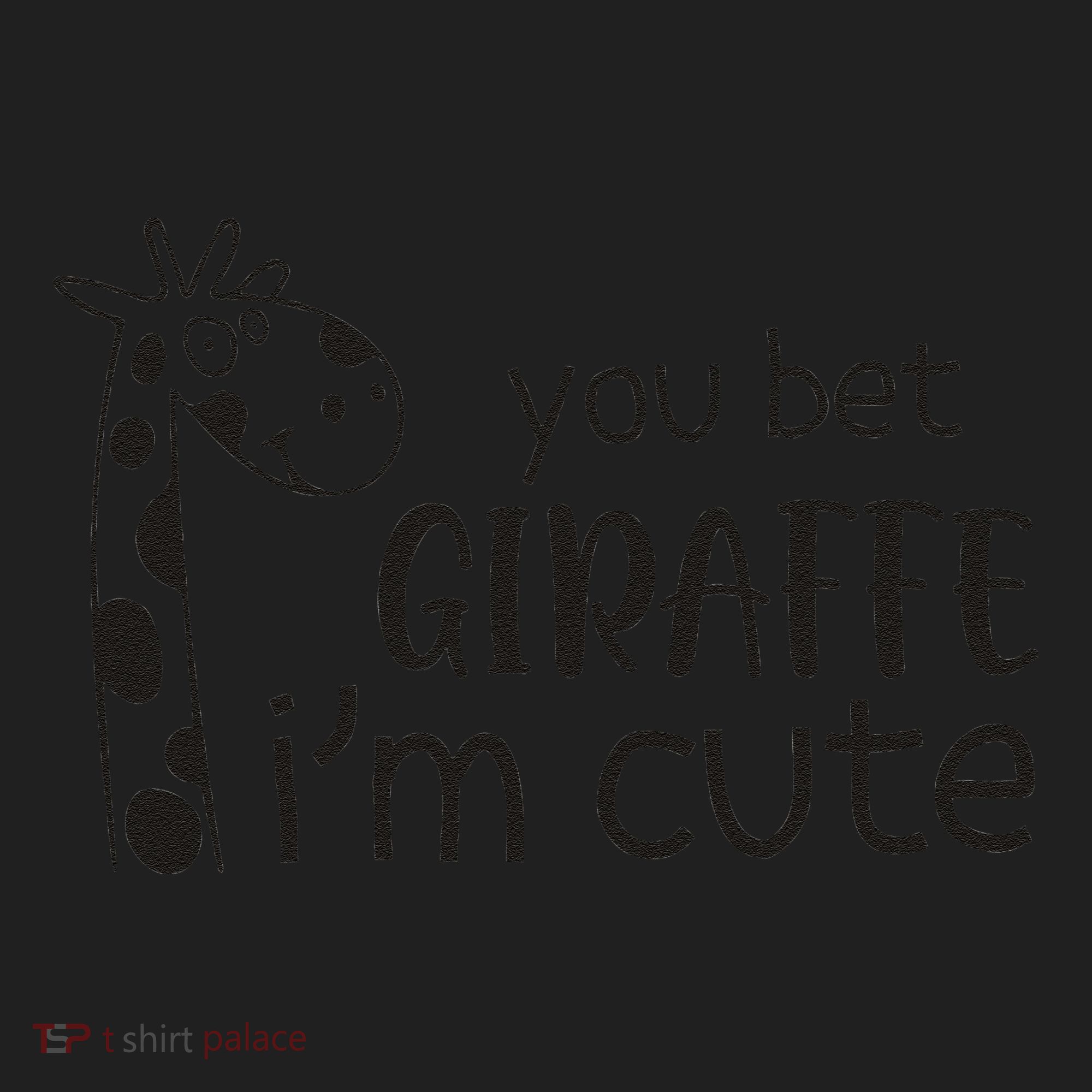 Funny You Bet Giraffe IM Cute Giraffe Lover And Girl Hat