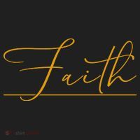 Faith Yellow Christian Women's Sweatshirt thumb 2