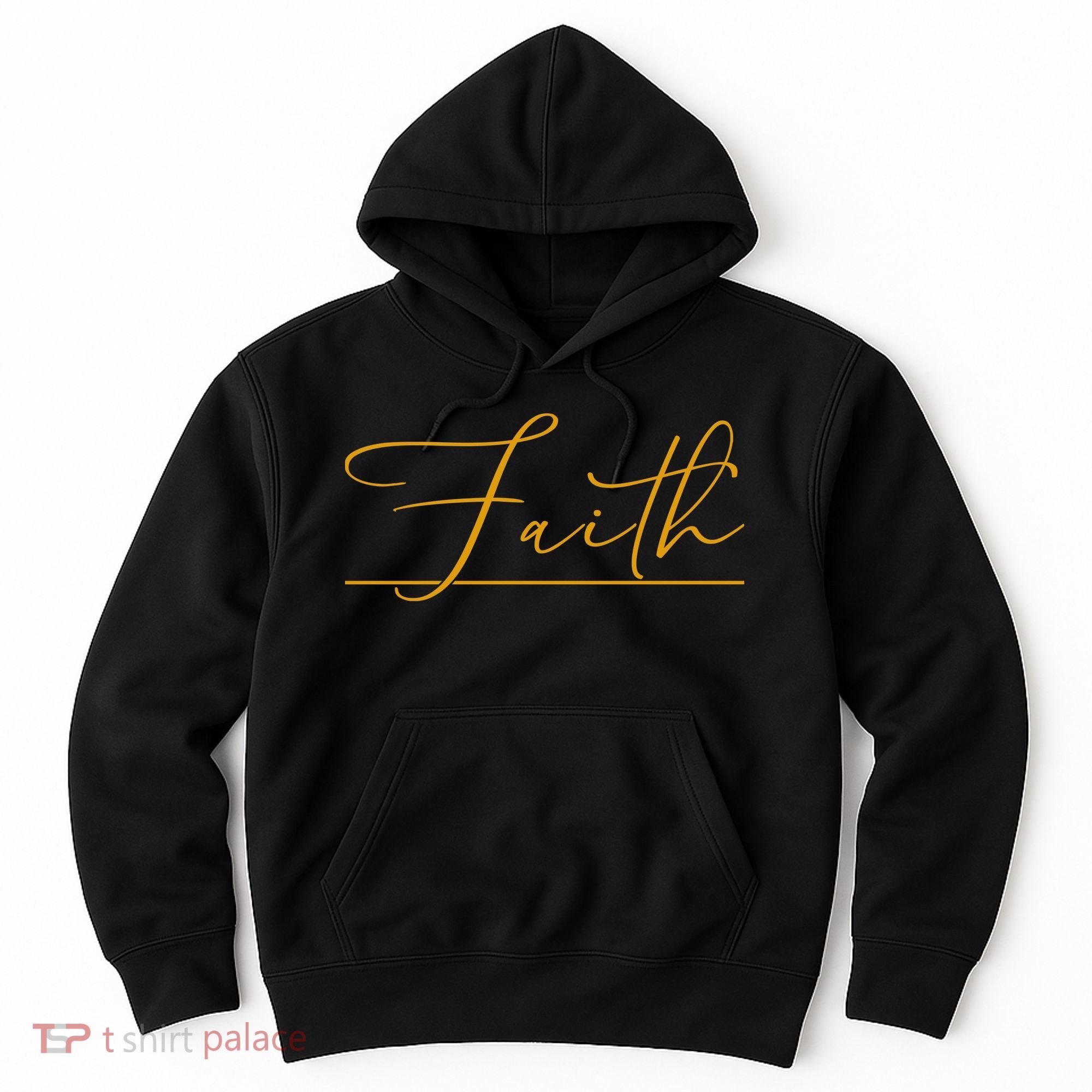 Faith Yellow Christian Hoodie