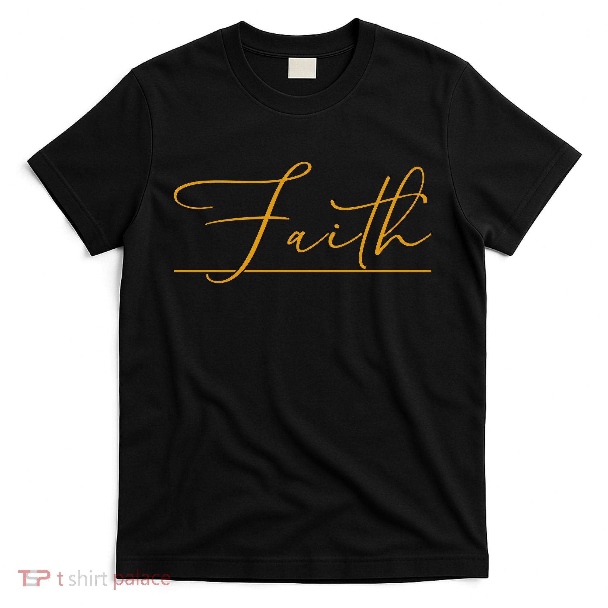 Faith Yellow Christian T-Shirt