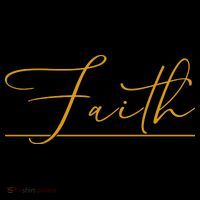 Faith Yellow Christian Women's Hoodie thumb 2
