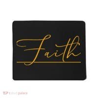 Faith Yellow Christian Mousepad thumb 0