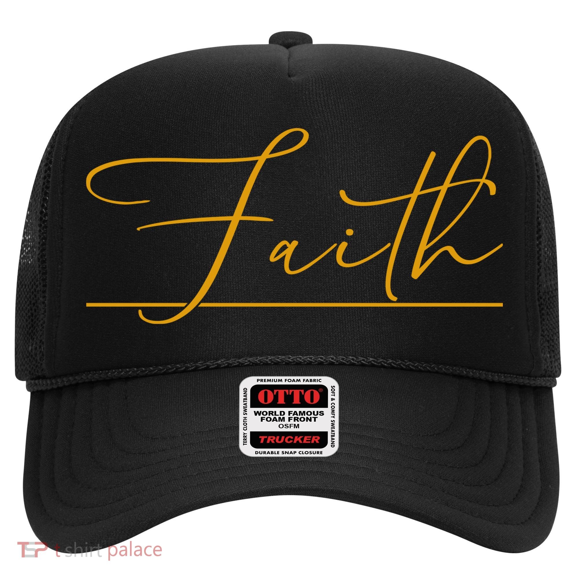 Faith Yellow Christian Hat
