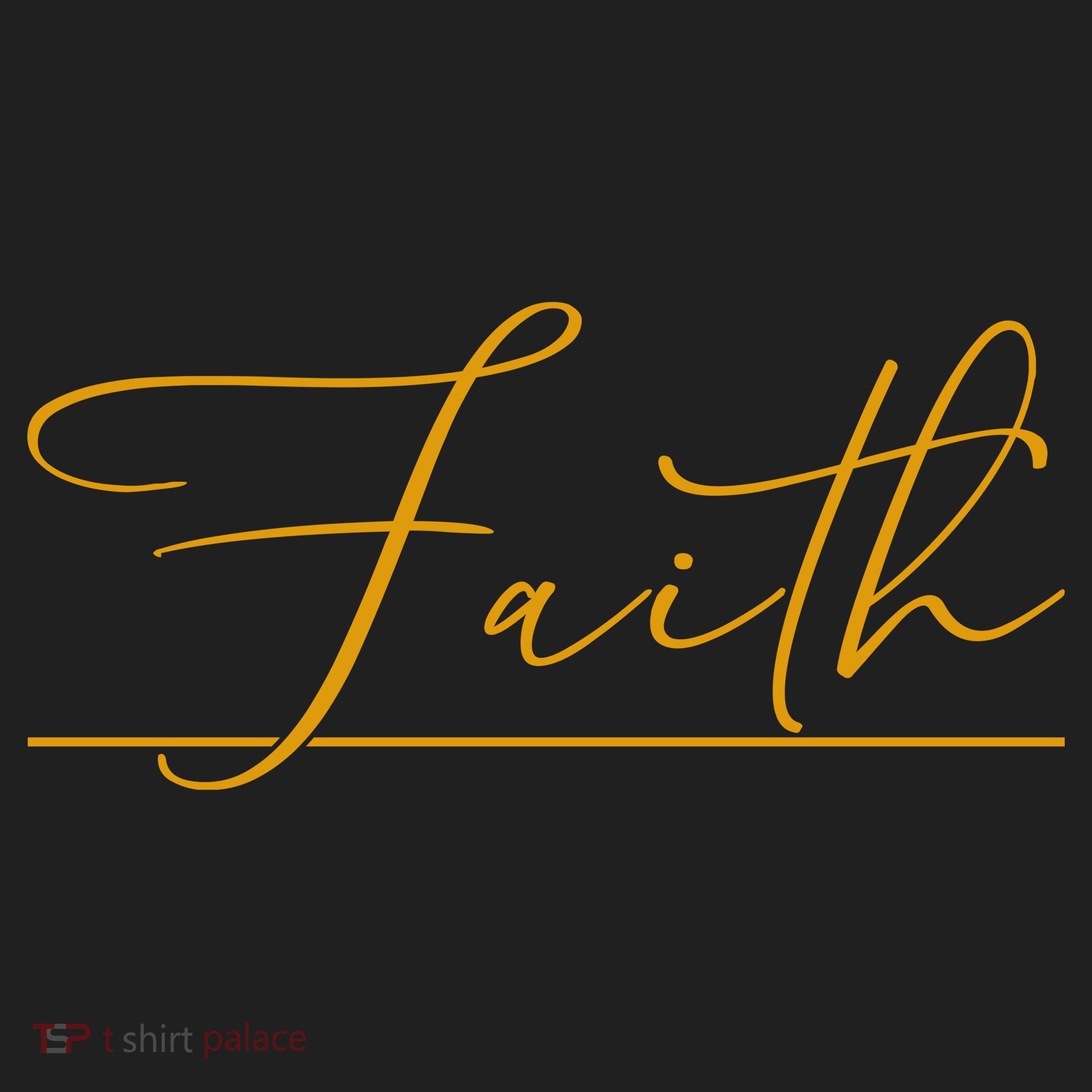 Faith Yellow Christian Hat