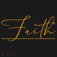 Faith Yellow Christian Kids Sweatshirt thumb 2