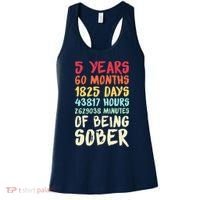 Five Years Clean Addiction Recovery 5 Years Sober Women's Tank Top thumb 0