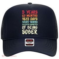 Five Years Clean Addiction Recovery 5 Years Sober Hat thumb 0