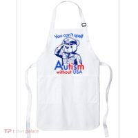 Funny You CanT Spell Autism Without Usa Apron thumb 0