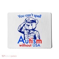 Funny You CanT Spell Autism Without Usa Mousepad thumb 0