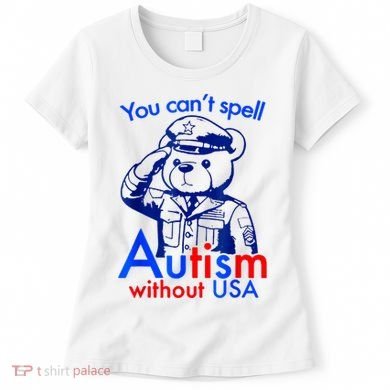 Funny You CanT Spell Autism Without Usa Women's T-Shirt