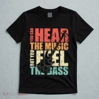 Funny You Can Hear The Music But You Feel The Bass Player T-Shirt thumb 5