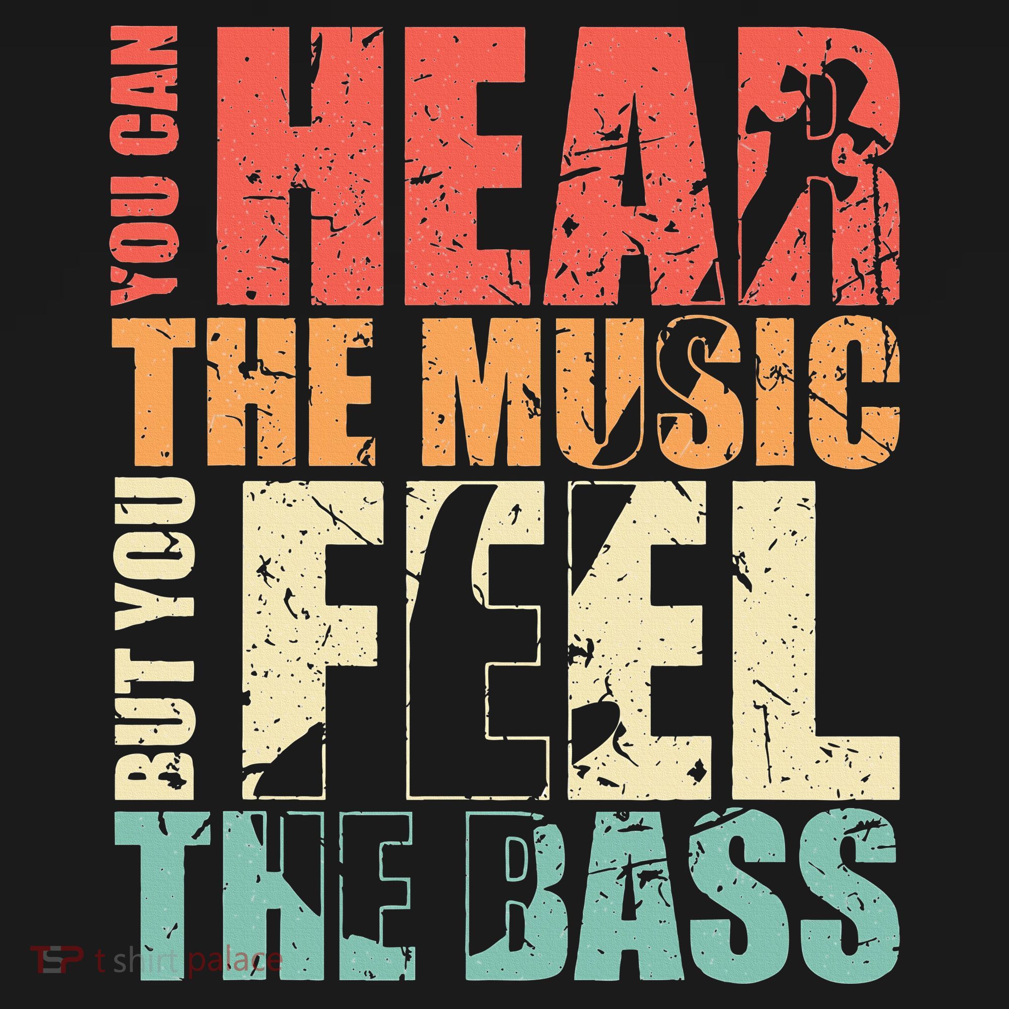 Funny You Can Hear The Music But You Feel The Bass Player Women's Tank Top