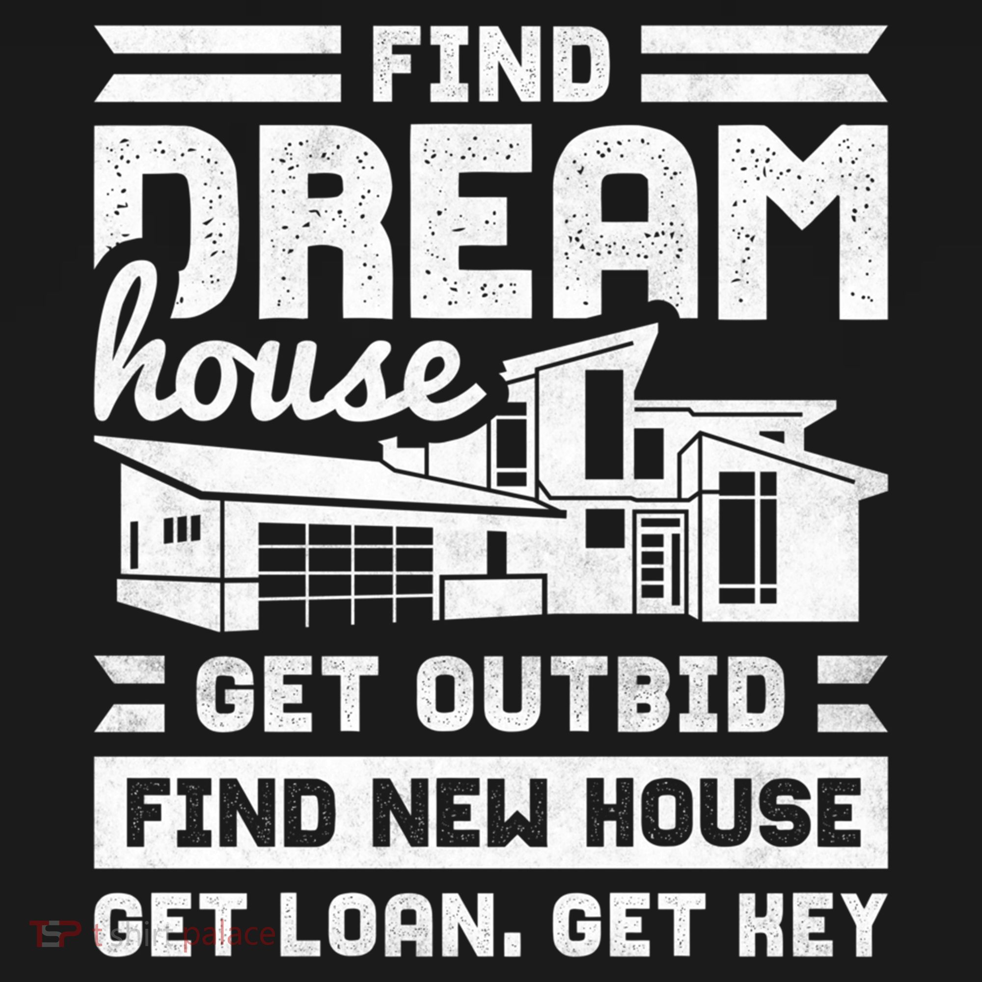 Find Your Dream House Property Housewarming Party Gift Women's Hoodie