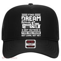 Find Your Dream House Property Housewarming Party Gift Hat thumb 0