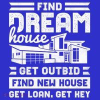 Find Your Dream House Property Housewarming Party Gift Mousepad thumb 1
