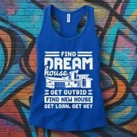 Find Your Dream House Property Housewarming Party Gift Women's Tank Top thumb 3