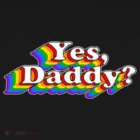 Funny Yes Daddy Retro Naughty Daddy's Girl Ornament thumb 1