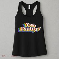 Funny Yes Daddy Retro Naughty Daddy's Girl Women's Tank Top thumb 3