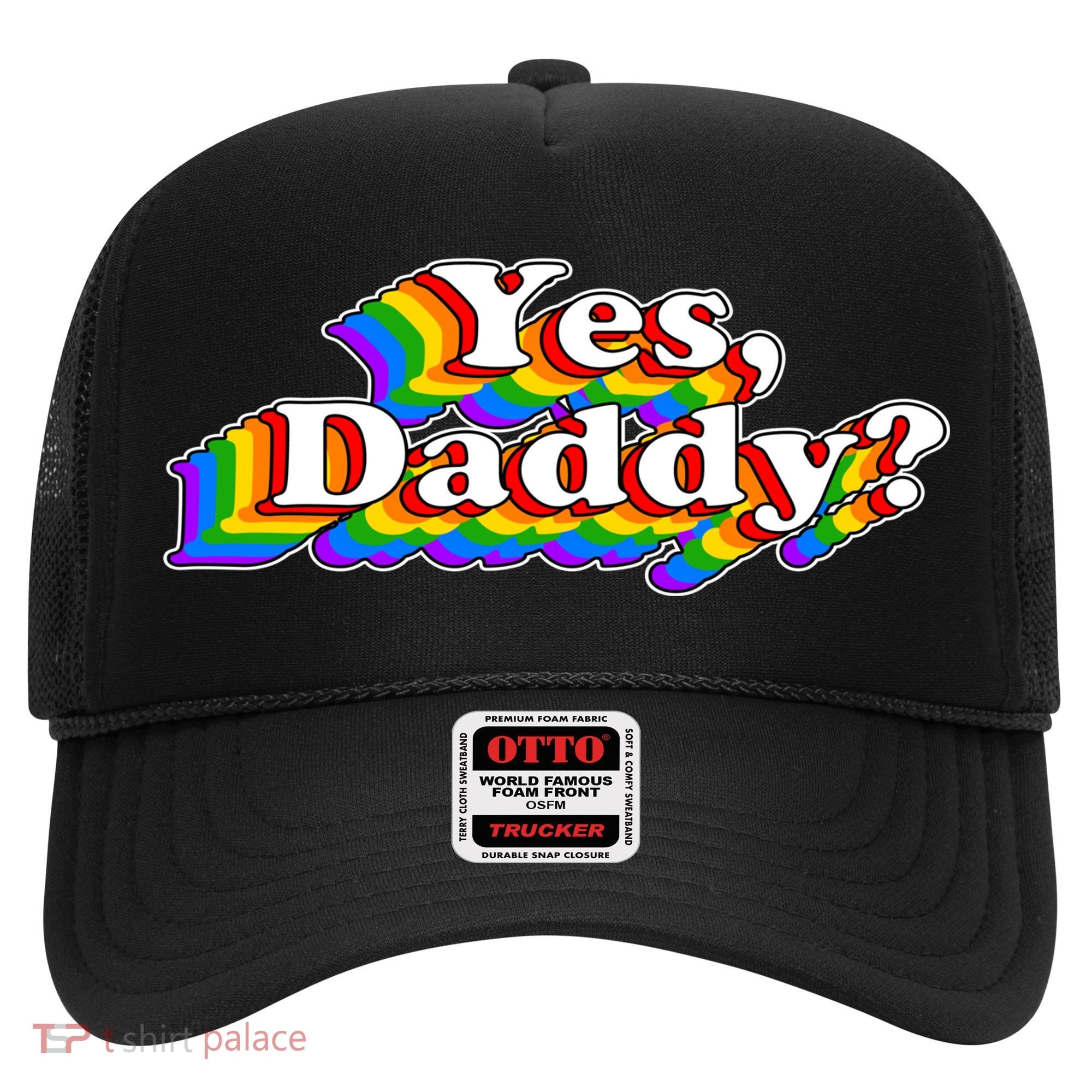 Funny Yes Daddy Retro Naughty Daddy's Girl Hat