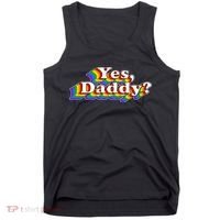 Funny Yes Daddy Retro Naughty Daddy's Girl Tank Top thumb 0