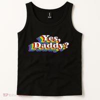 Funny Yes Daddy Retro Naughty Daddy's Girl Tank Top thumb 2