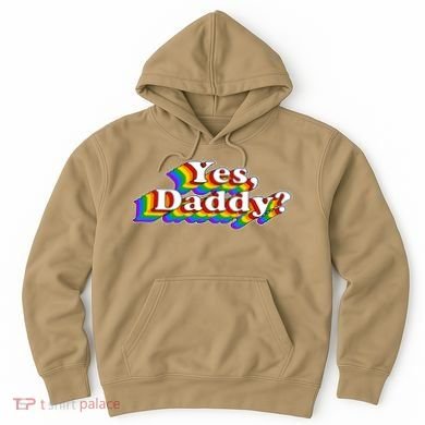 Funny Yes Daddy Retro Naughty Daddy's Girl Hoodie