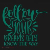 Follow Your Dreams They Know The Way Funny Coaster thumb 2