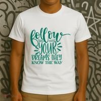 Follow Your Dreams They Know The Way Funny T-Shirt thumb 3