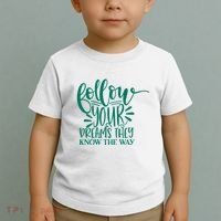 Follow Your Dreams They Know The Way Funny Toddler T-Shirt thumb 2