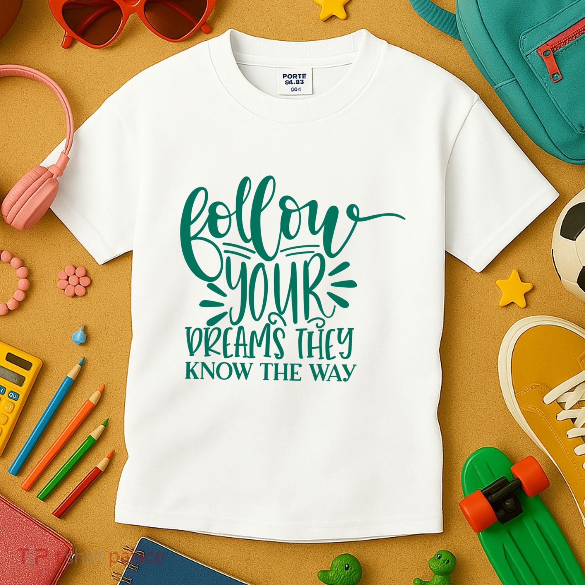 Follow Your Dreams They Know The Way Funny Kids T-Shirt