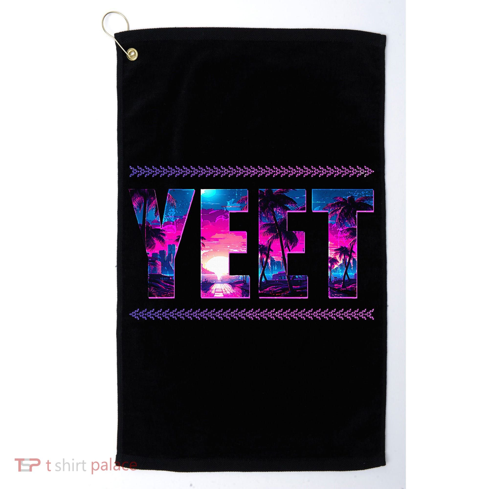 Funny Yeet Golf Towel