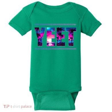 Funny Yeet Baby Bodysuit