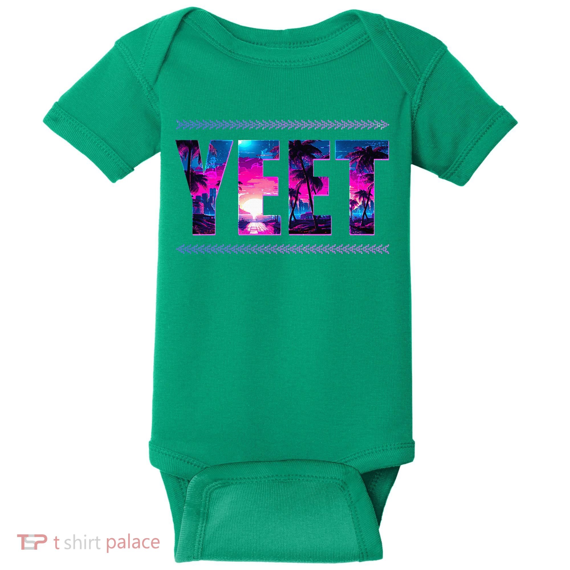 Funny Yeet Baby Bodysuit