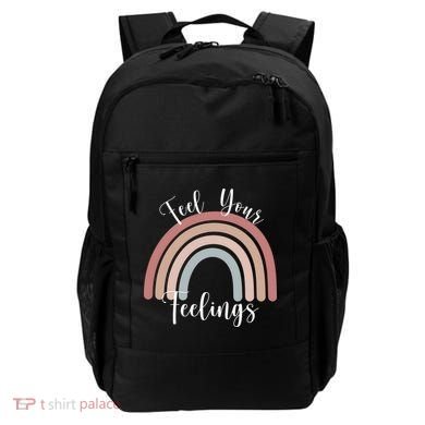 Feel Your Feelings Rainbow Backpack